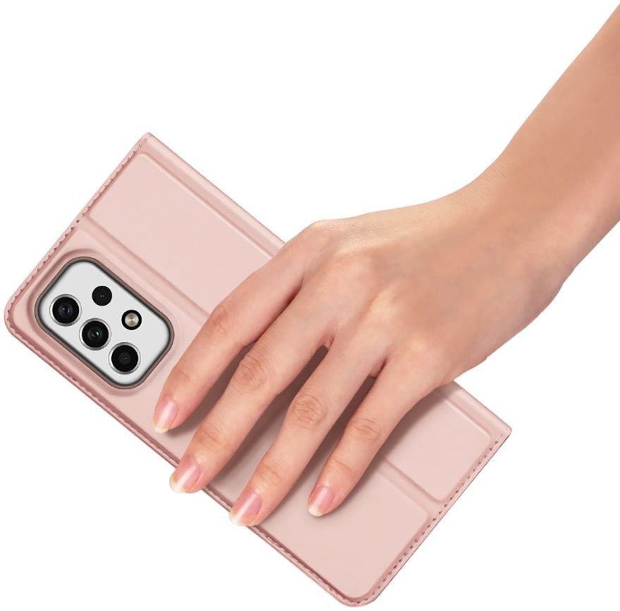 Dux Ducis Skin Pro Samsung Galaxy A23 Hoesje Portemonnee Roze afbeelding 7