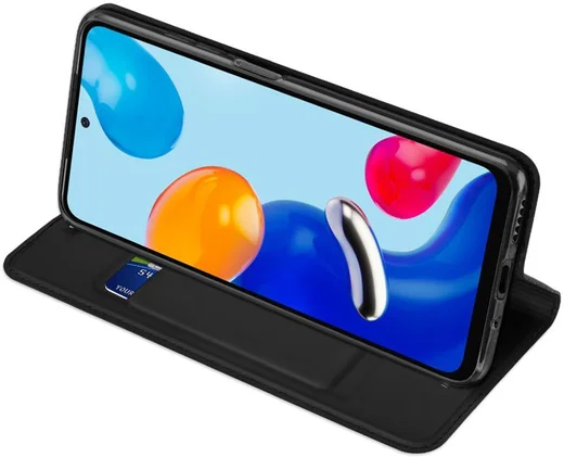 Dux Ducis Skin Pro Xiaomi Redmi Note 11 / 11S Hoesje Portemonnee Zwart afbeelding 8