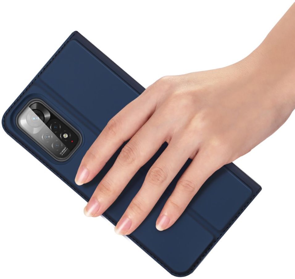 Dux Ducis Skin Pro Xiaomi Redmi Note 11 / 11S Hoesje Portemonnee Blauw afbeelding 6