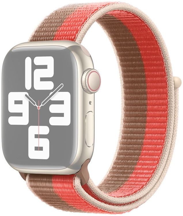 Dux Ducis Apple Watch Bandje - 1-10/SE/Ultra 49/46/45/44/42MM - Roze Bruin afbeelding 1