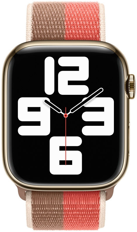 Dux Ducis Apple Watch Bandje - 1-10/SE/Ultra 49/46/45/44/42MM - Roze Bruin afbeelding 2