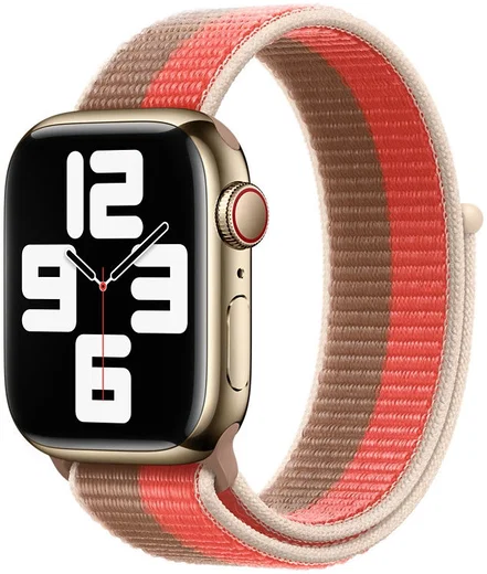Dux Ducis Apple Watch Bandje - 1-10/SE/Ultra 49/46/45/44/42MM - Roze Bruin afbeelding 4