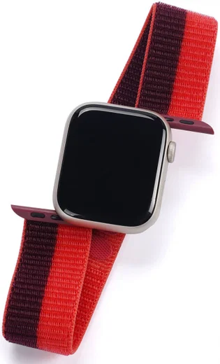 Dux Ducis Apple Watch Bandje - 1-10/SE/Ultra 49/46/45/44/42MM - Rood afbeelding 2