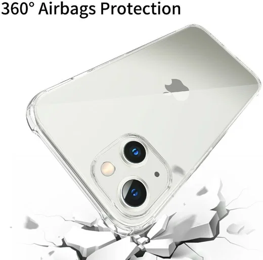 Apple iPhone 13 Hoesje + Tempered Glass Screen Protector afbeelding 4