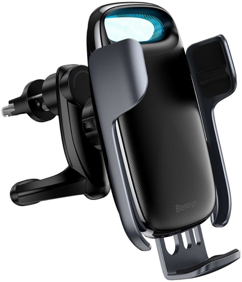 Baseus Telefoonhouder Auto Ventilatierooster met Draadloos Opladen 15W afbeelding 1