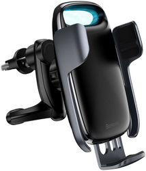 Baseus Telefoonhouder Auto Ventilatierooster met Draadloos Opladen 15W afbeelding