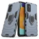 Samsung Galaxy A13 4G Hoesje Metalen Magnetische Ring Kickstand Blauw afbeelding 1