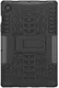 Samsung Galaxy Tab A8 Hoes Hybride Back Cover met Kickstand Zwart afbeelding 2