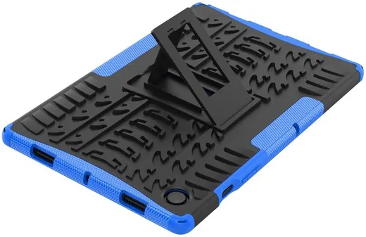 Samsung Galaxy Tab A8 Hoes Hybride Back Cover met Kickstand Blauw afbeelding 6