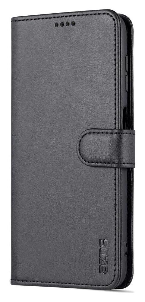 AZNS Samsung Galaxy A13 4G Hoesje Book Case Kunstleer Zwart afbeelding 6