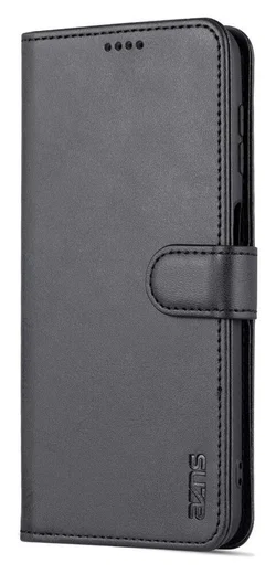 AZNS Samsung Galaxy A13 4G Hoesje Book Case Kunstleer Zwart afbeelding 6