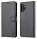 AZNS Samsung Galaxy A13 4G Hoesje Book Case Kunstleer Zwart afbeelding 3