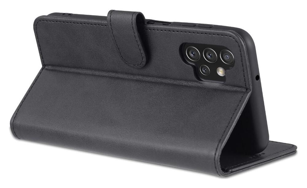 AZNS Samsung Galaxy A13 4G Hoesje Book Case Kunstleer Zwart afbeelding 9