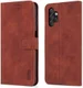 AZNS Samsung Galaxy A13 4G Hoesje Book Case Kunstleer Bruin afbeelding 3