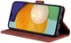 AZNS Samsung Galaxy A13 4G Hoesje Book Case Kunstleer Bruin afbeelding 8