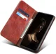 Realme 9 Pro Hoesje Portemonnee Book Case Kunstleer Bruin afbeelding 10