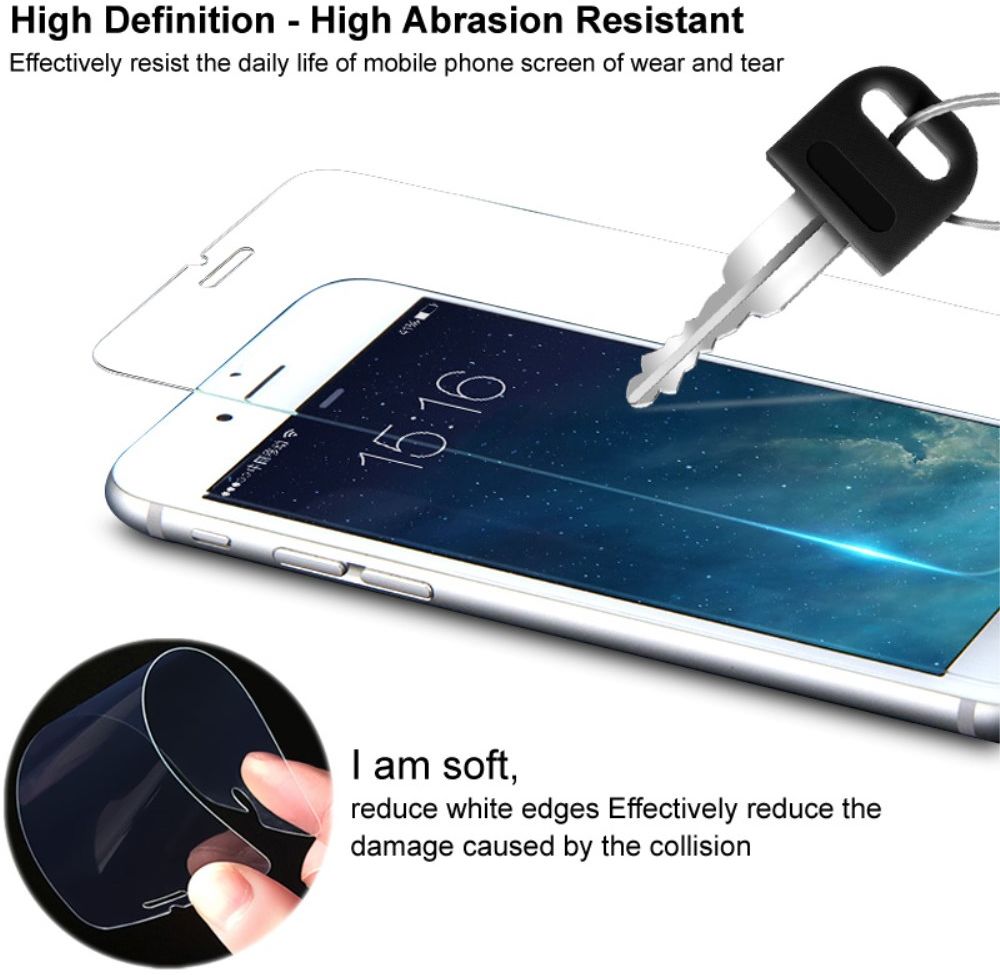 IMAK Oppo A16 / A16s Screenprotector Soft TPU Display Folie afbeelding 3