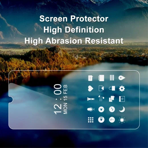IMAK Oppo A16 / A16s Screenprotector Soft TPU Display Folie afbeelding 6