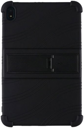 Nokia T20 Kinder Tablethoes Kickstand Siliconen Zwart afbeelding 2