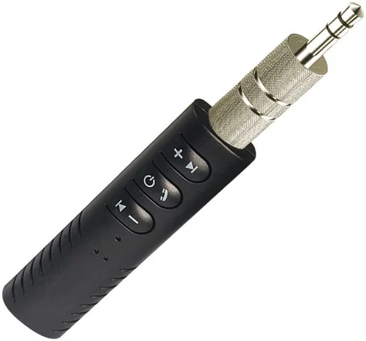 Bluetooth Audio Receiver 3.5mm Jack voor Aux Apparaten Zwart afbeelding 1