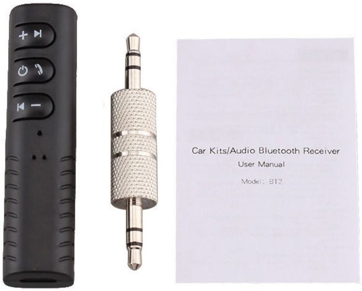 Bluetooth Audio Receiver 3.5mm Jack voor Aux Apparaten Zwart afbeelding 14