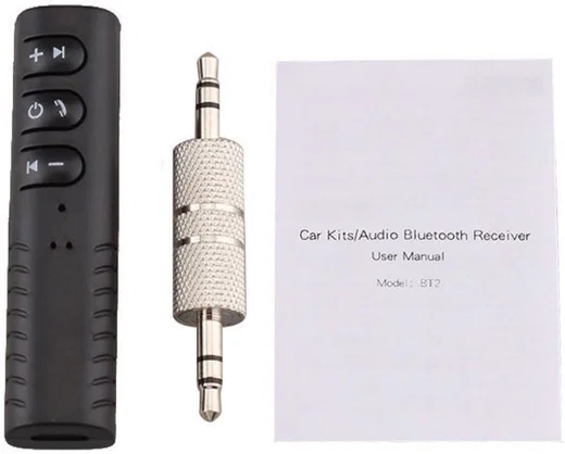Bluetooth Audio Receiver 3.5mm Jack voor Aux Apparaten Zwart afbeelding 14