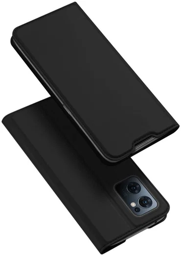 Dux Ducis Skin Pro Oppo Find X5 Lite Hoesje Wallet Book Case Zwart afbeelding 4