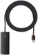 Baseus 5-in1 USB-C Adapter USB-A 2 Meter Kabel Zwart afbeelding 1