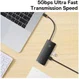 Baseus Lite 6-in-1 USB-C Hub naar HDMI/2x USB 3.0/USB-C PD/SD/TF Zwart afbeelding 8