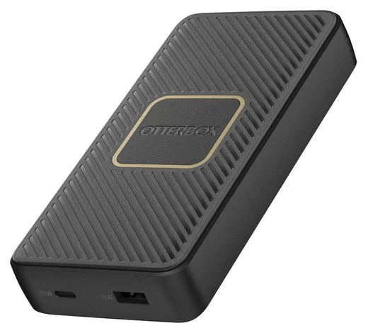 OtterBox Powerbank 15.000 mAh 18W USB/USB-C PD + 10W Draadloos Zwart afbeelding 1