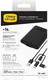 OtterBox USB-A Powerbank 5.000 mAh 10W met 3-in-1 Kabel 1M Zwart afbeelding 4