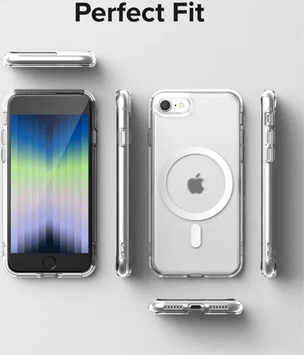 Ringke Fusion iPhone SE (2020/2022) / 8 / 7 Hoesje MagSafe Transparant afbeelding 10