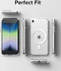 Ringke Fusion iPhone SE (2020/2022) / 8 / 7 Hoesje MagSafe Transparant afbeelding 10