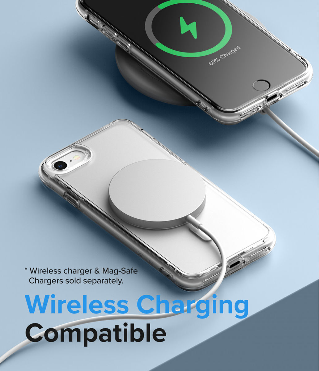 Ringke Fusion iPhone SE (2020/2022) / 8 / 7 Hoesje MagSafe Transparant afbeelding 7