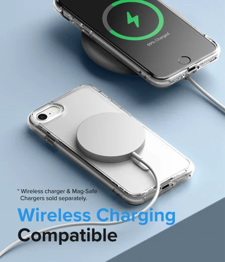 Ringke Fusion iPhone SE (2020/2022) / 8 / 7 Hoesje MagSafe Transparant afbeelding 7