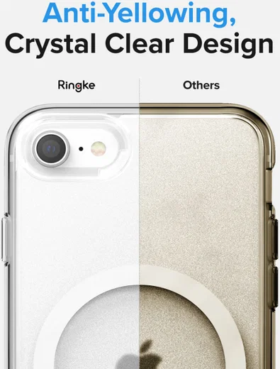 Ringke Fusion iPhone SE (2020/2022) / 8 / 7 Hoesje MagSafe Transparant afbeelding 8