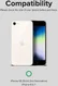 Ringke Fusion X iPhone SE (2020/2022) / 8 / 7 Hoesje Transparant Zwart afbeelding 7