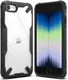 Ringke Fusion X iPhone SE (2020/2022) / 8 / 7 Hoesje Transparant Zwart afbeelding 11