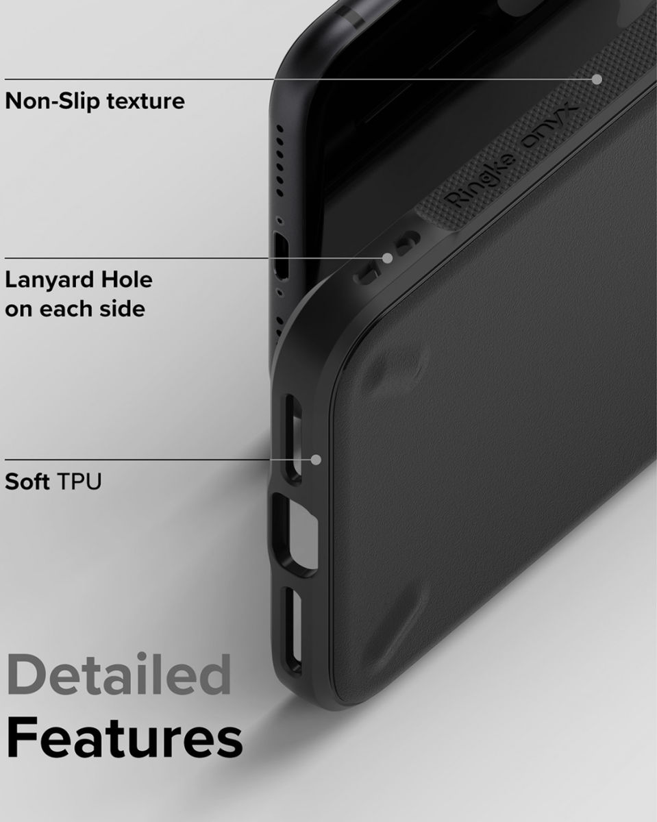 Ringke Onyx iPhone SE (2020/2022) / 8 / 7 Hoesje Flexibel TPU Grijs afbeelding 7