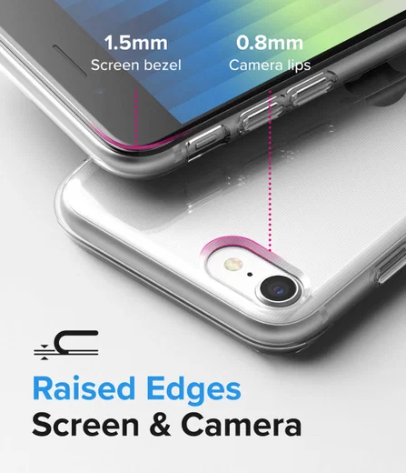 Ringke Air iPhone SE (2020/2022)/8/7 Hoesje Flexibel TPU Glitter afbeelding 5