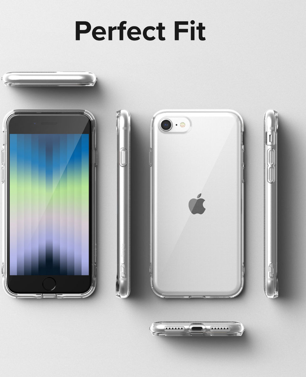 Ringke Air iPhone SE (2020/2022)/8/7 Hoesje Flexibel TPU Glitter afbeelding 8