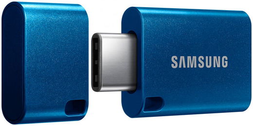 Originele Samsung USB-C Stick voor Extra Opslaggeheugen 256GB Blauw afbeelding 1