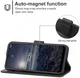 Nokia G11 / G21 Hoesje Portemonnee Wallet Book Case met Bandje Zwart afbeelding 3