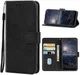 Nokia G11 / G21 Hoesje Portemonnee Wallet Book Case met Bandje Zwart afbeelding 5