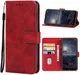 Nokia G11 / G21 Hoesje Portemonnee Wallet Book Case met Bandje Rood afbeelding 5