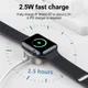 Joyroom S-IW004 Oplader voor Apple Watch Magnetic USB-C Kabel 1.2m Wit afbeelding 4
