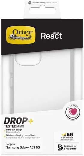 OtterBox React Samsung Galaxy A53 Hoesje Transparant afbeelding 4
