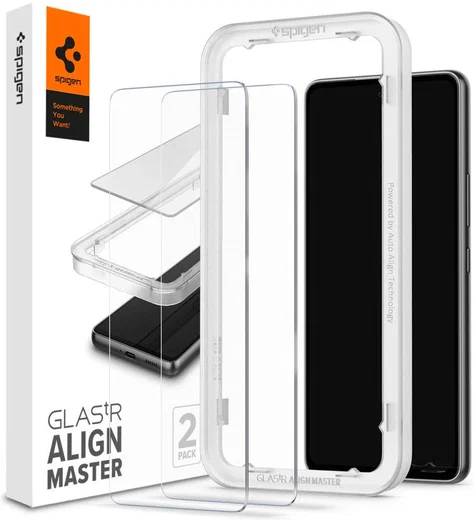 Spigen AlignMaster Samsung Galaxy A53 Tempered Glass (2-Pack) afbeelding 1