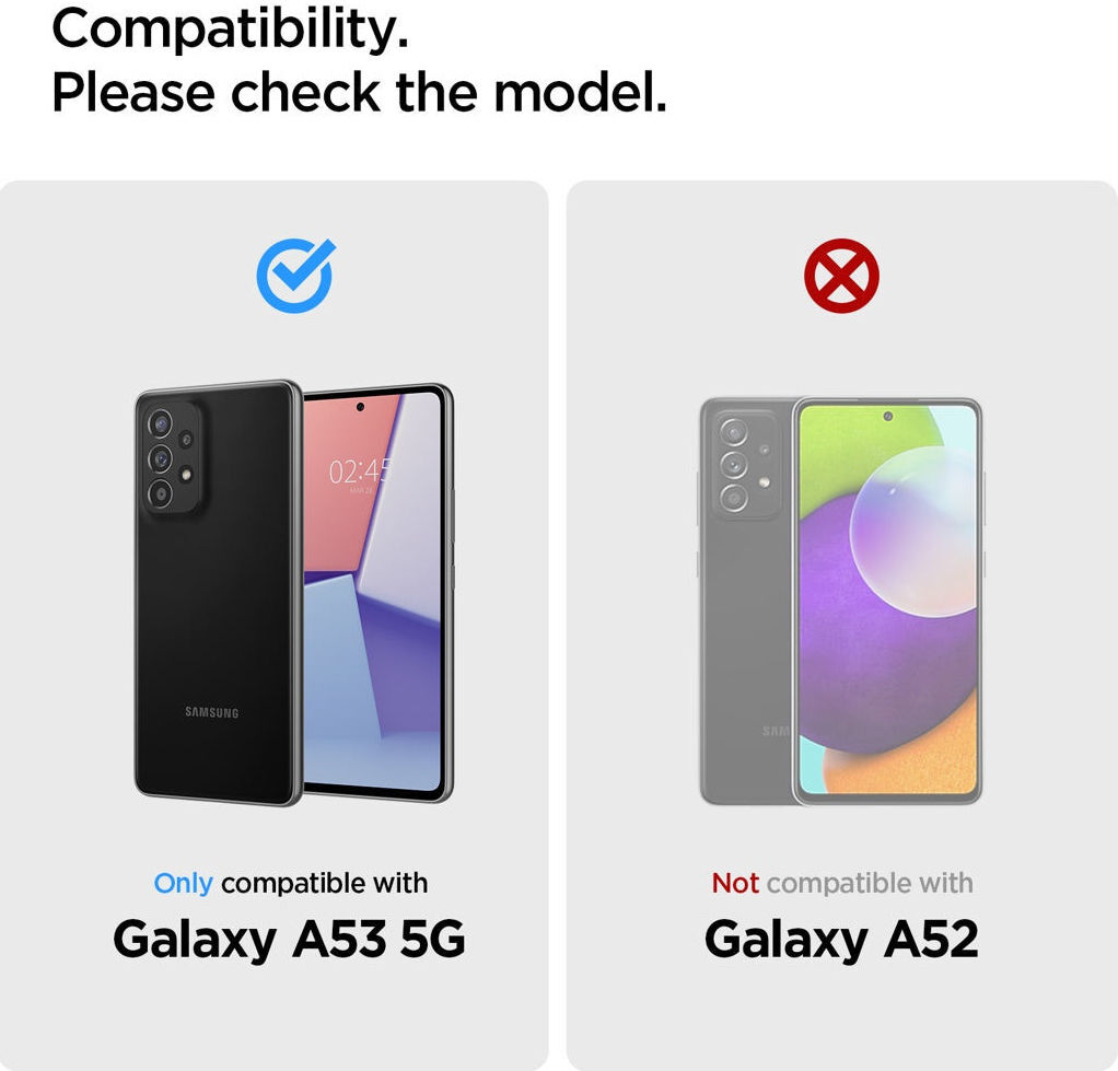 Spigen AlignMaster Samsung Galaxy A53 Tempered Glass (2-Pack) afbeelding 8