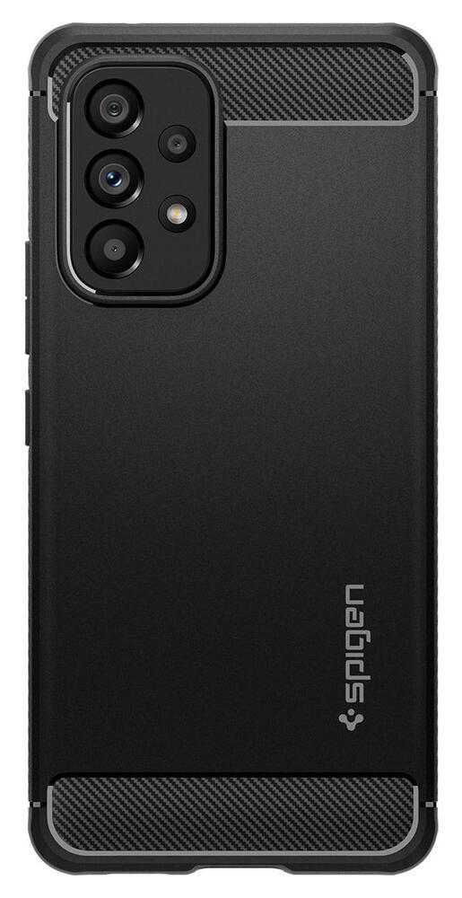 Spigen Rugged Armor Samsung Galaxy A53 Hoesje Back Cover Zwart afbeelding 4